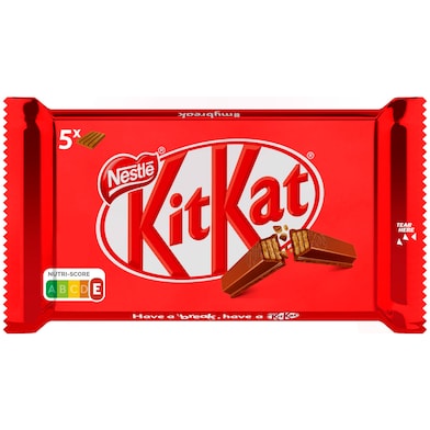 Barritas de galleta recubiertas de chocolate con leche Kit Kat bolsa 208 g-0