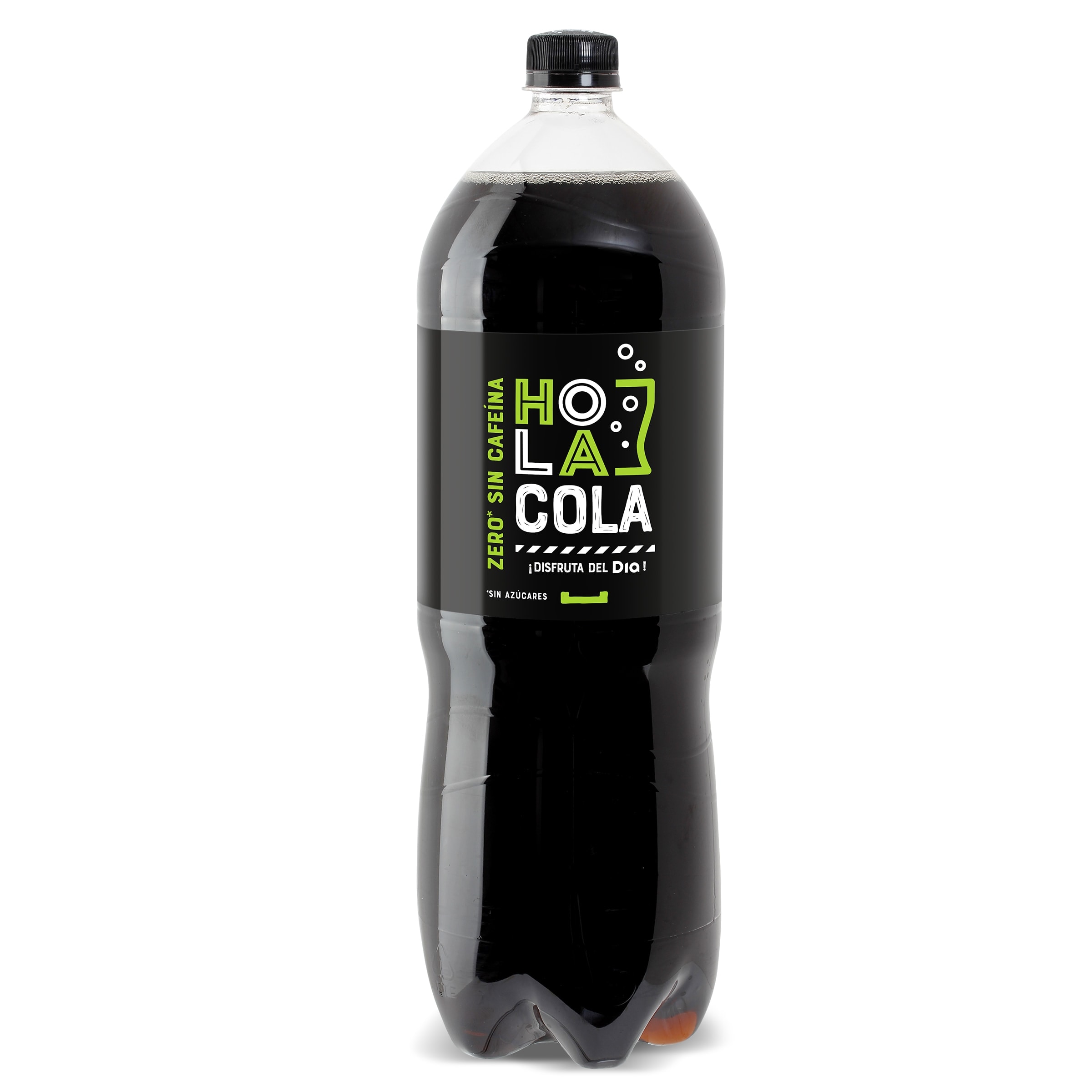 Refresco de cola zero sin cafeína Hola Cola botella 2 l