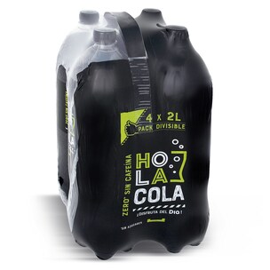 refresco de cola zero sin cafeina 4 x 2 l