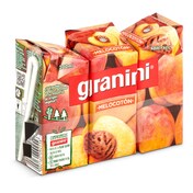 Bebida de zumo de melocotón Granini brik 3 x 200 ml
