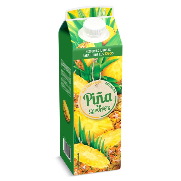 Zumo Exprimido 100% Piña Dia Delicious Envase 1 L.