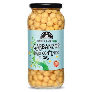 garbanzos cocidos bajos en sal 400 g