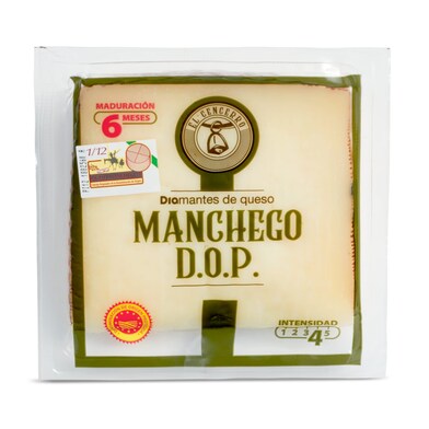 Queso curado manchego D.O.P. El cencerro 250 g-0