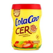 Cacao soluble 0% azúcares añadidos ColaCao bote 325 g