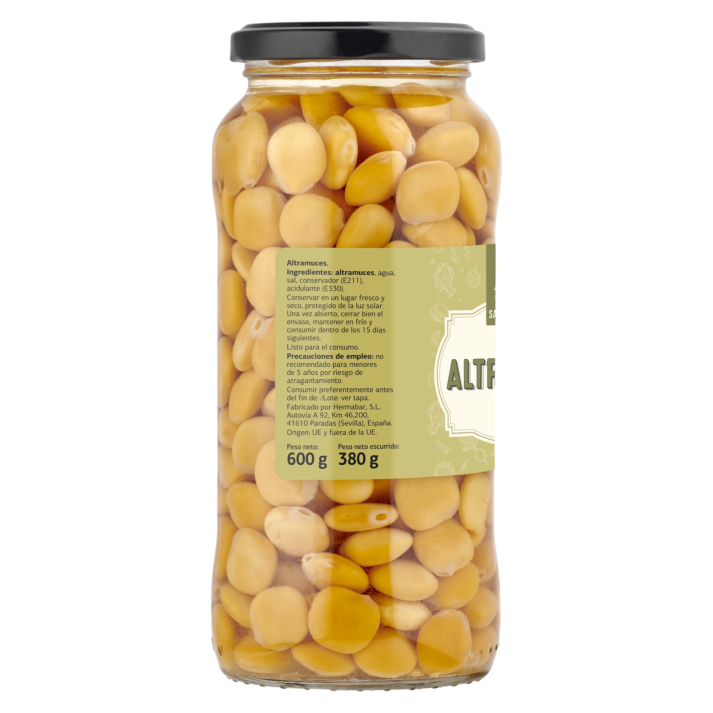 Altramuces extra Dia Vegecampo 380 g