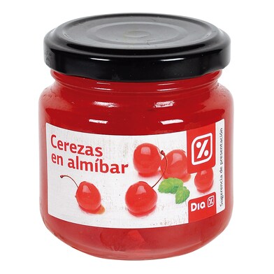 Cerezas en almíbar Dia frasco 90 g-0