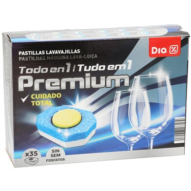 Lavavajillas máquina premium todo en uno Dia 35 unidades-0