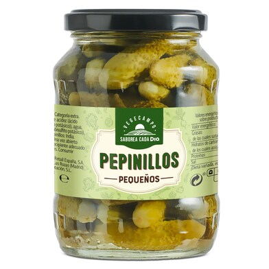 Pepinillos pequeños Vegecampo de Dia frasco 180 g-0