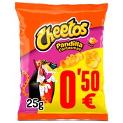 Aperitivo frito con sabor a queso Cheetos bolsa 25 g