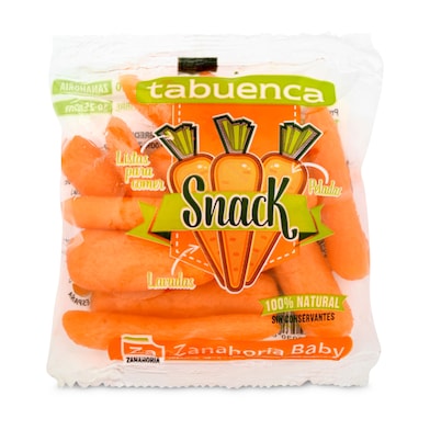 Snack zanahoria bolsa 125 g-0