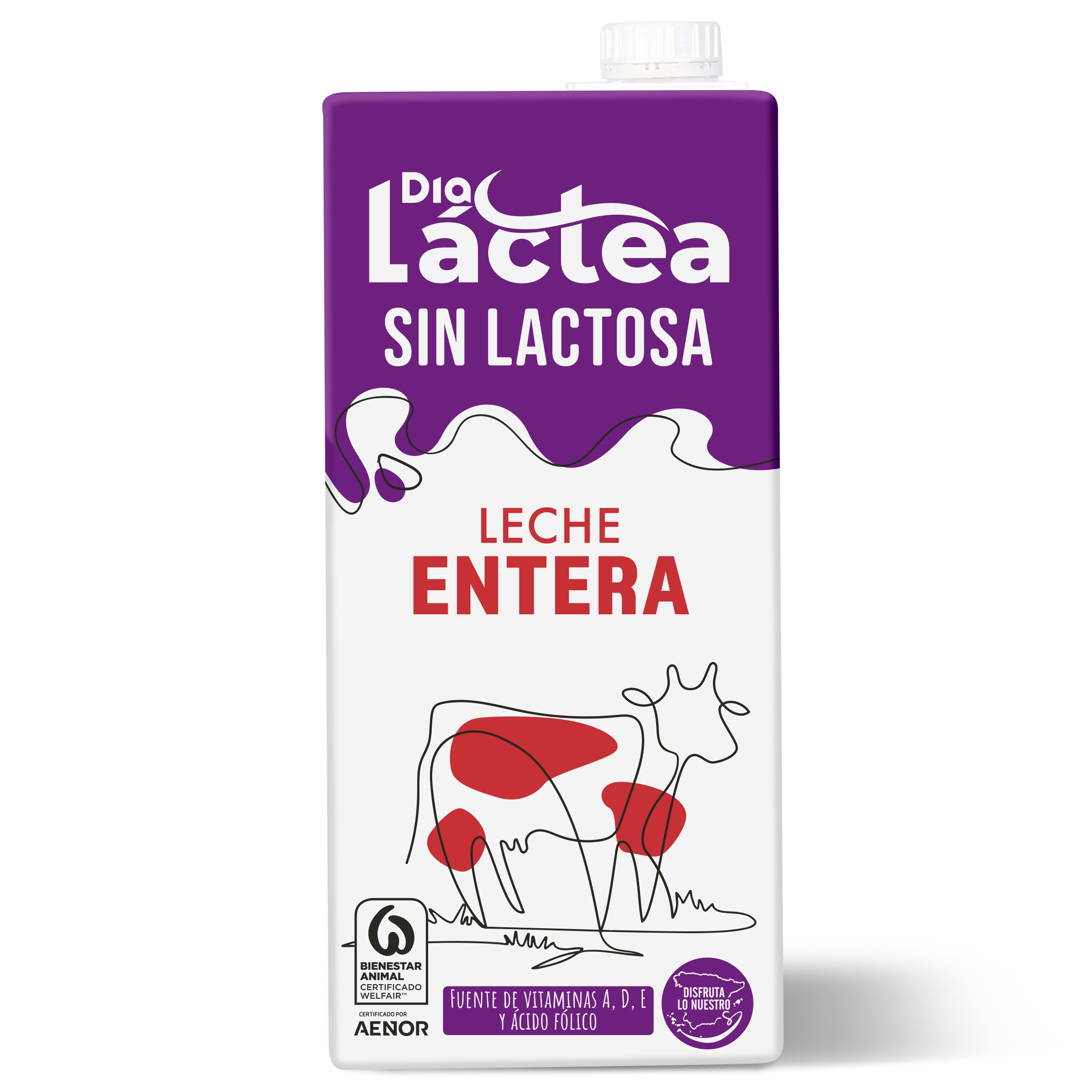Leche Sin Lactosa entera