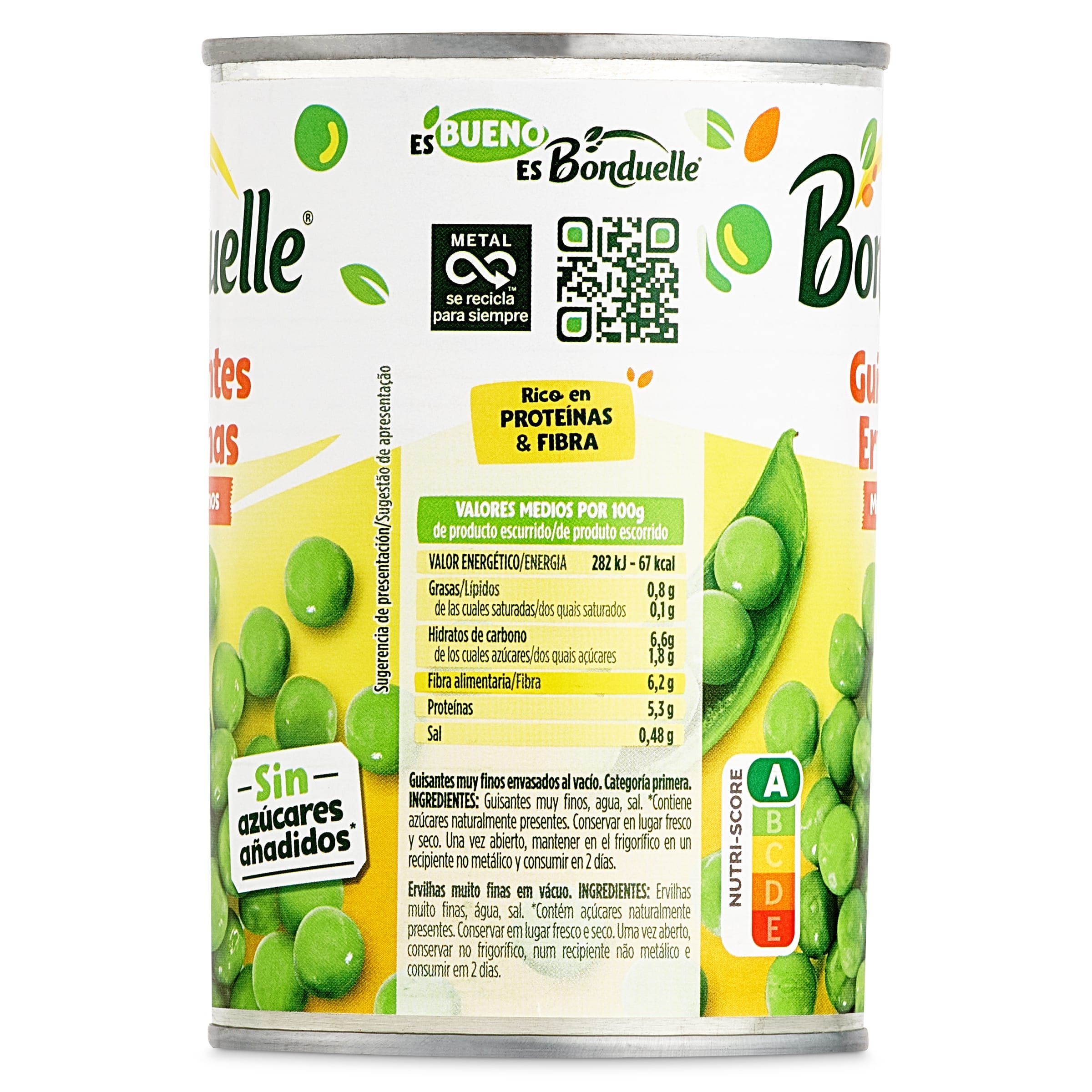 Guisantes Bonduelle 250 g