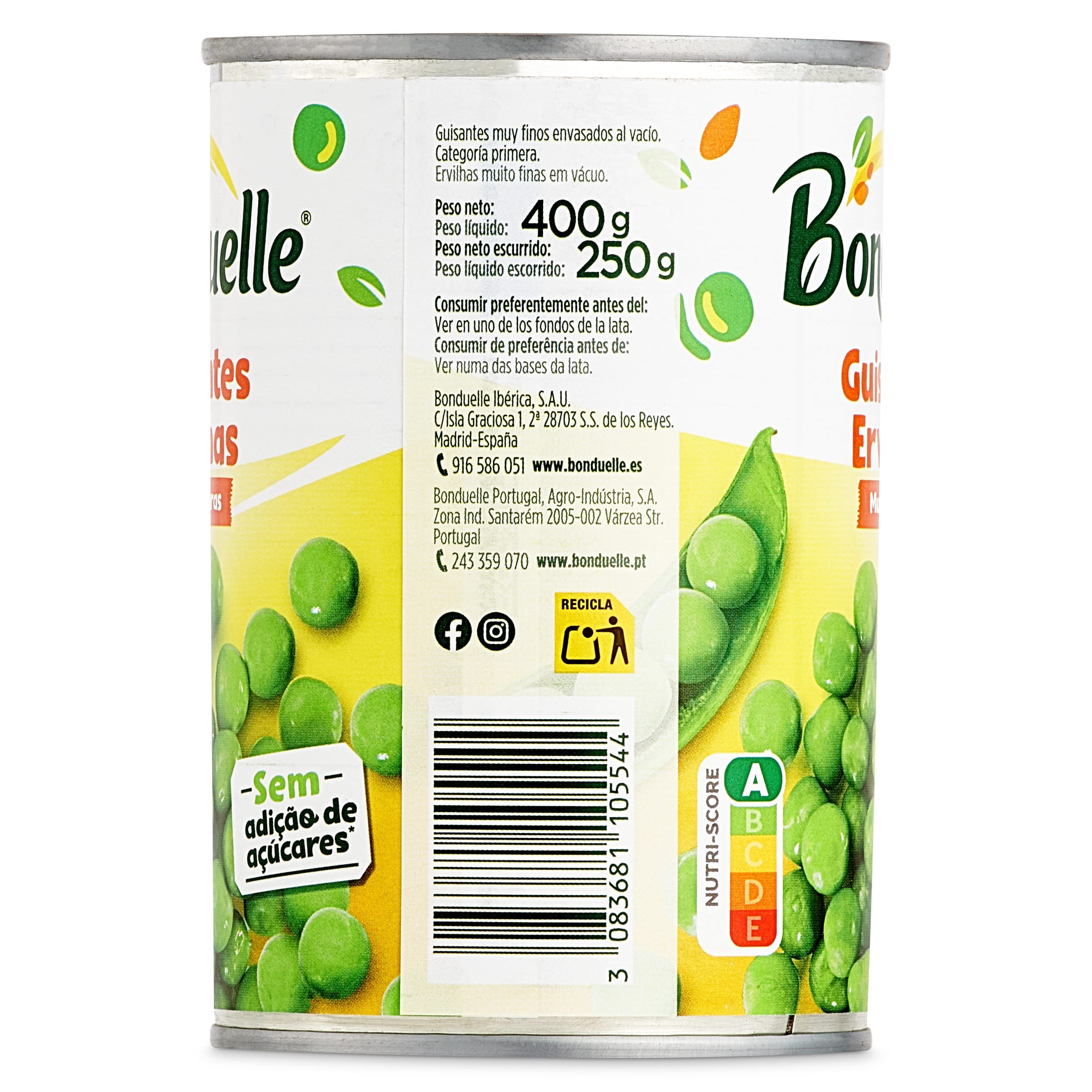 Guisantes Bonduelle 250 g