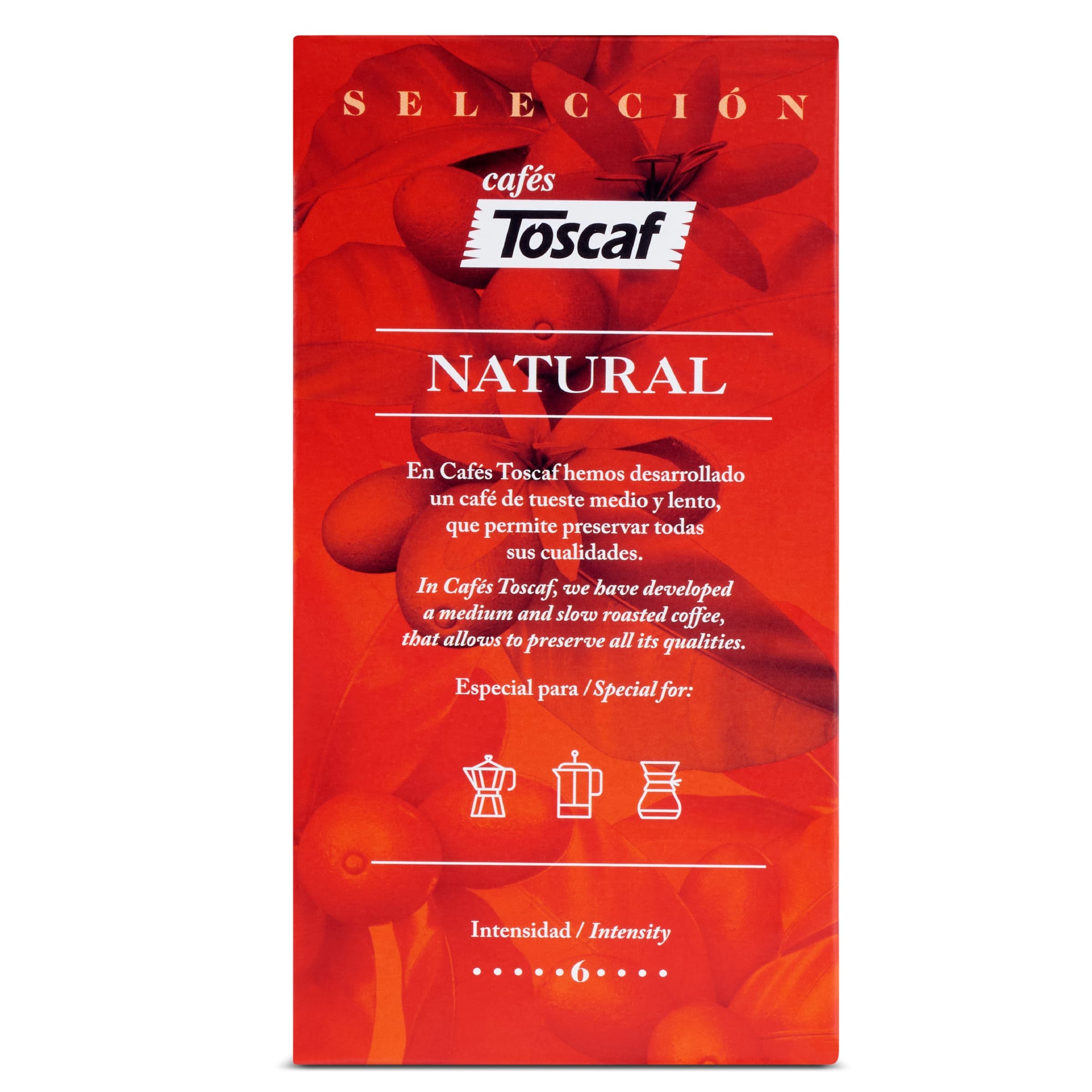 Café molido natural Toscaf 250 g