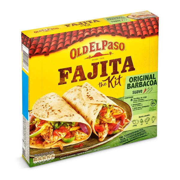 Kit Fajitas Old El Paso Caja 505 Gr.