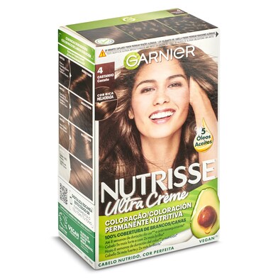 Tinte castaño nº4 Nutrisse caja 1 unidad-0