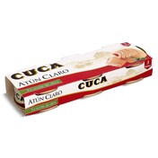 Atún claro en aceite de oliva Cuca lata 3 x 48 g