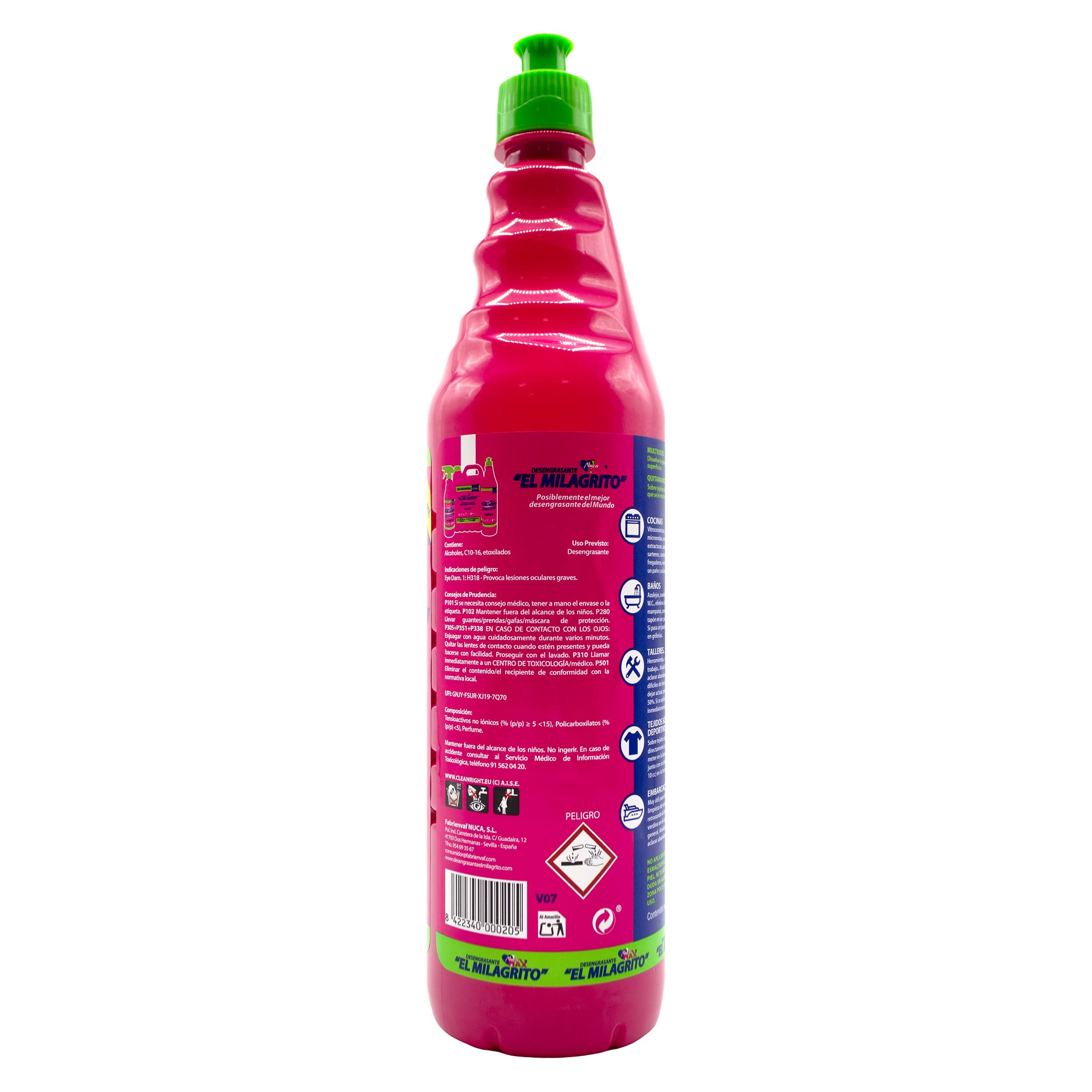 Desengrasante milagrito Nuca max 1 L