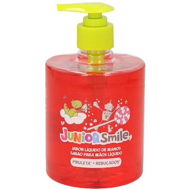 Jabón de manos líquido piruleta Juniorsmile botella 500 ml-0
