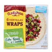 Tortillas wraps Old El Paso bolsa 350 g