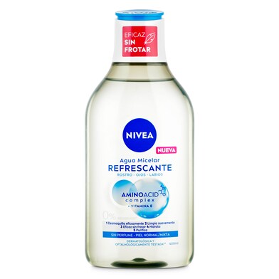 Agua micelar piel normal Nivea bote 400 ml-0