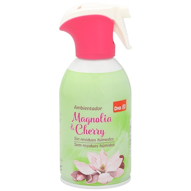 Ambientador magnolia y cherry sin residuos húmedos Dia spray 250 ml-0