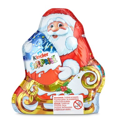 Figura de chocolate con leche Papá Noel Kinder 75 g-0