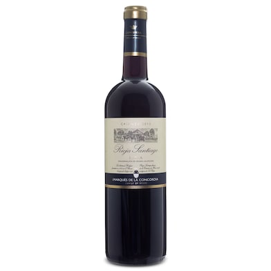 Vino tinto D.O. Rioja Rioja santiago botella 75 cl-0