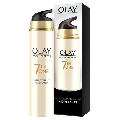 Crema hidratante antiedad + terapia Olay caja 50 ml-0