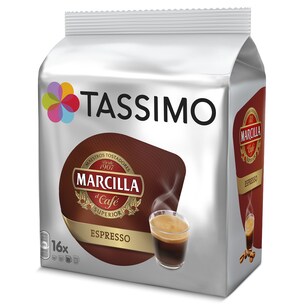 capsulas de cafe espresso tassimo 16 unidades