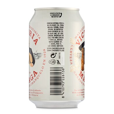 Cerveza rubia especial Victoria lata 33 cl-1 Cerveza rubia especial Victoria lata 33 cl-1