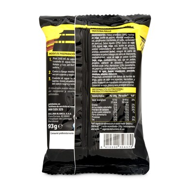 Fideos orientales yakisoba pollo GALLINA BLANCA YATEKOMO BOLSA 93 GR-1 Fideos orientales yakisoba pollo GALLINA BLANCA YATEKOMO BOLSA 93 GR-1