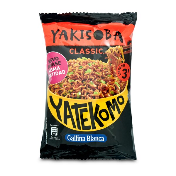 Fideos Orientales Yakisoba Gallina Blanca Sobre 93 Gr.