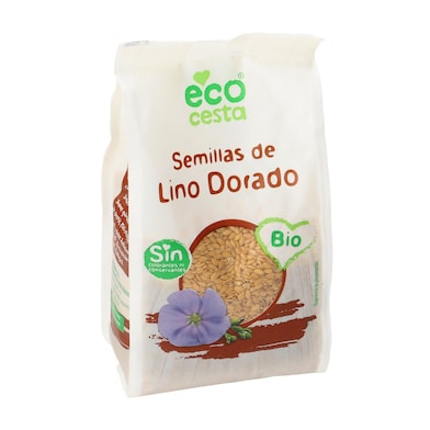 Semillas de lino dorado Ecocesta bolsa 250 g-0