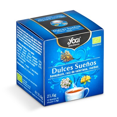 Infusión infusión dulces y sueños Yogi tea caja 24 g-0 Infusión infusión dulces y sueños Yogi tea caja 24 g-0
