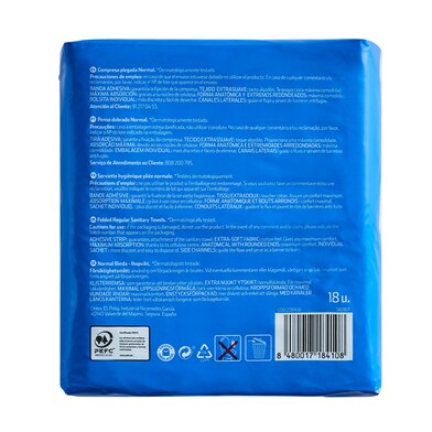 Compresas clásica normal sin alas plegada Bonté Everyday de Dia bolsa 18 unidades-1 Compresas clásica normal sin alas plegada Bonté Everyday de Dia bolsa 18 unidades-1