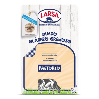Queso tierno madurado Larsa sobre 200 g-0 Queso tierno madurado Larsa sobre 200 g-0