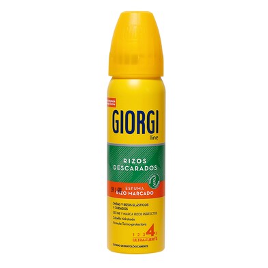 Espuma fijadora rizo marcado ultra fuerte formato viaje Giorgi line bote 100 ml-0