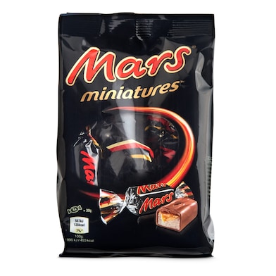 Mini barritas de chocolate y caramelo Mars bolsa 130 g-0