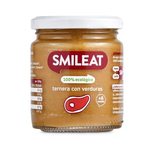 pure de ternera con verduras 100 ecologico 230 g