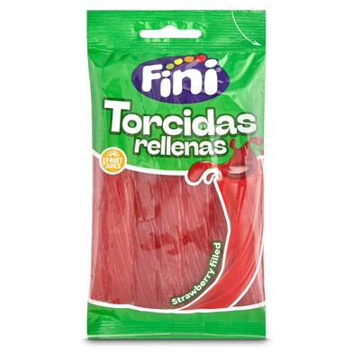 Regaliz de goma torcidas rellenas Fini bolsa 125 g-0