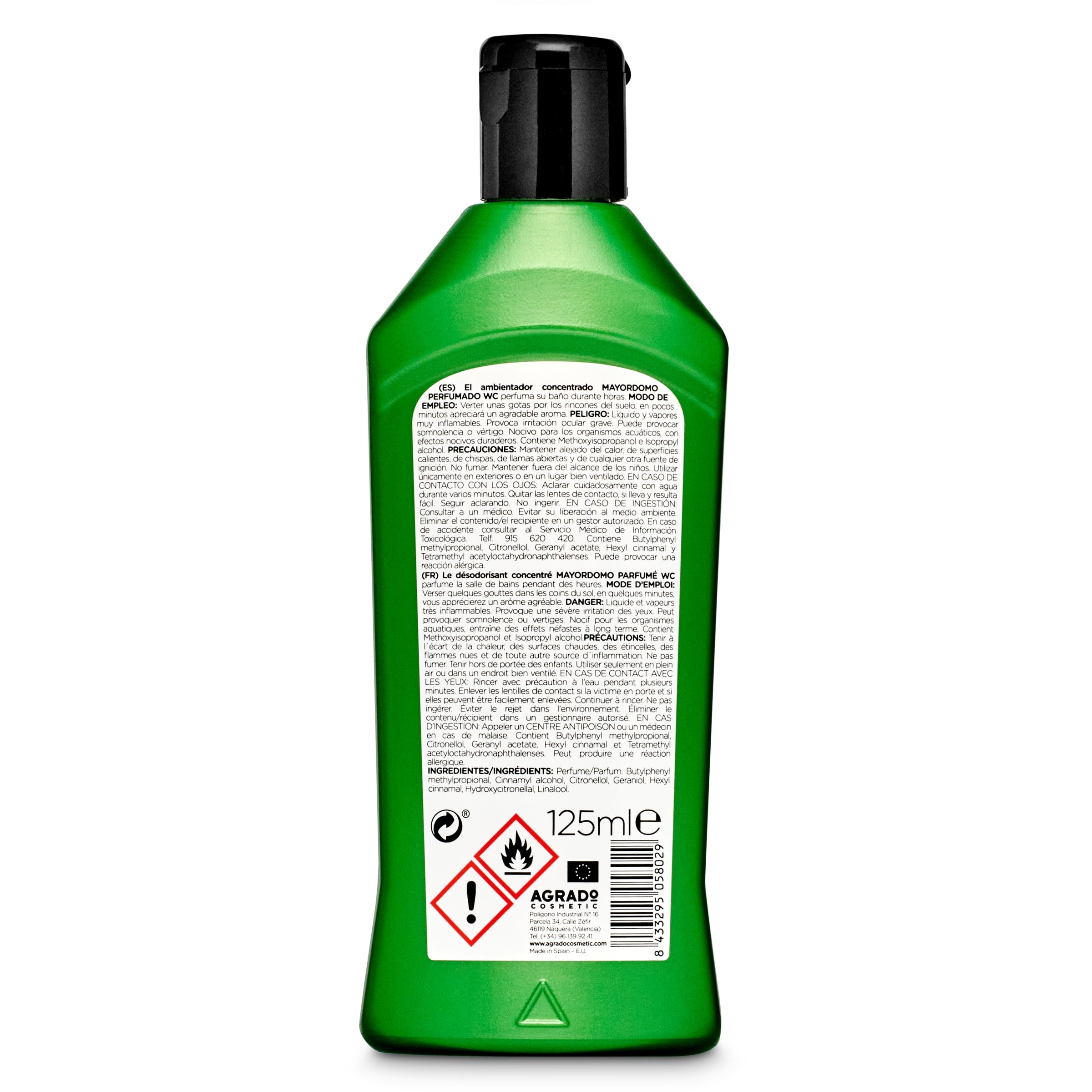 Ambientador concentrado perfumado para WC Mayordomo 150 ml
