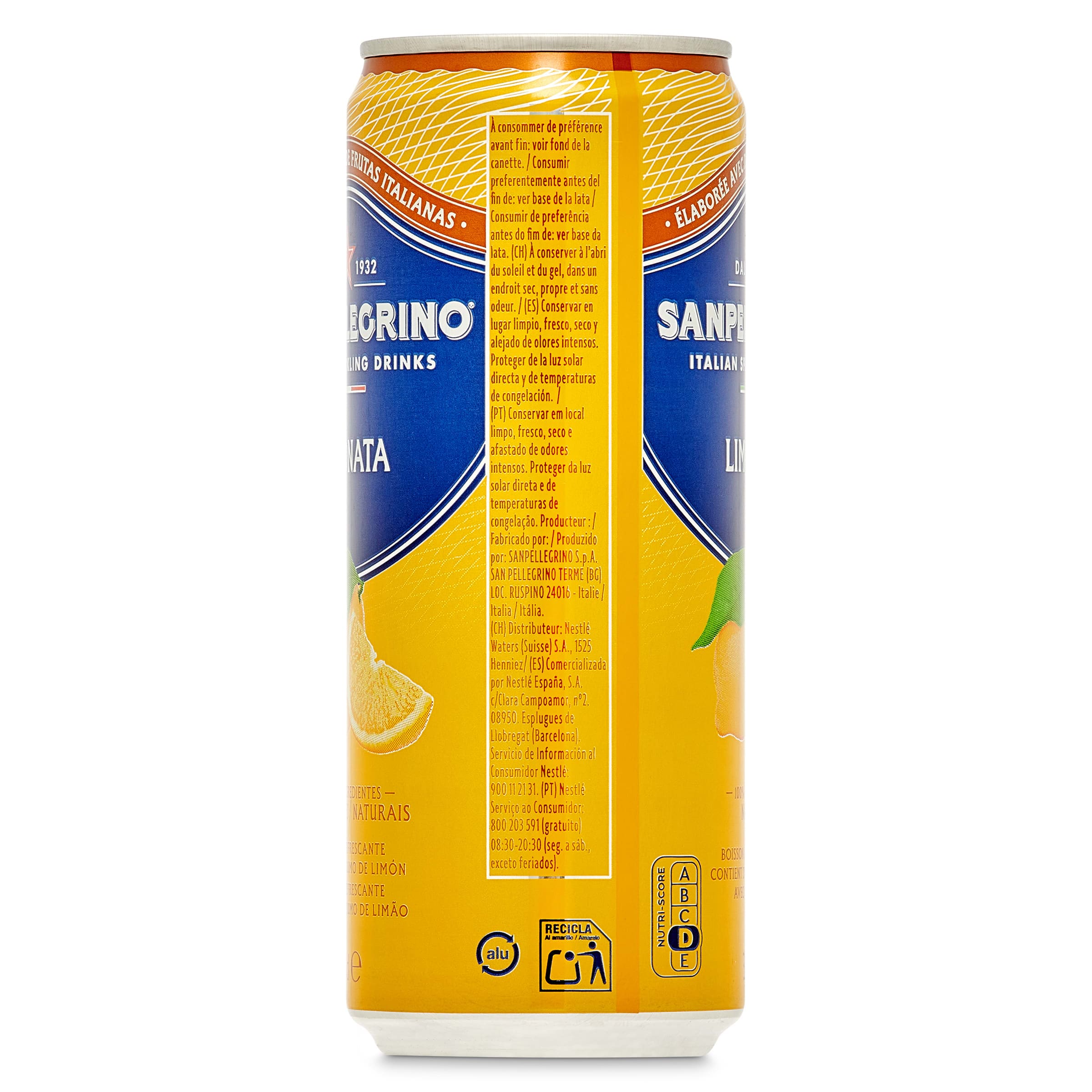 Limonada con gas San Pellegrino 330 ml