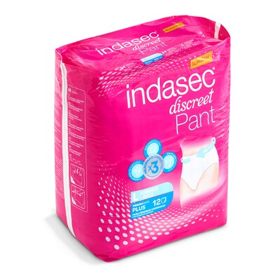 Pants incontinencia talla l Indasec bolsa 12 unidades-0 Pants incontinencia talla l Indasec bolsa 12 unidades-0