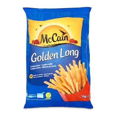 Patatas fritas golden long McCain bolsa 1 Kg-0