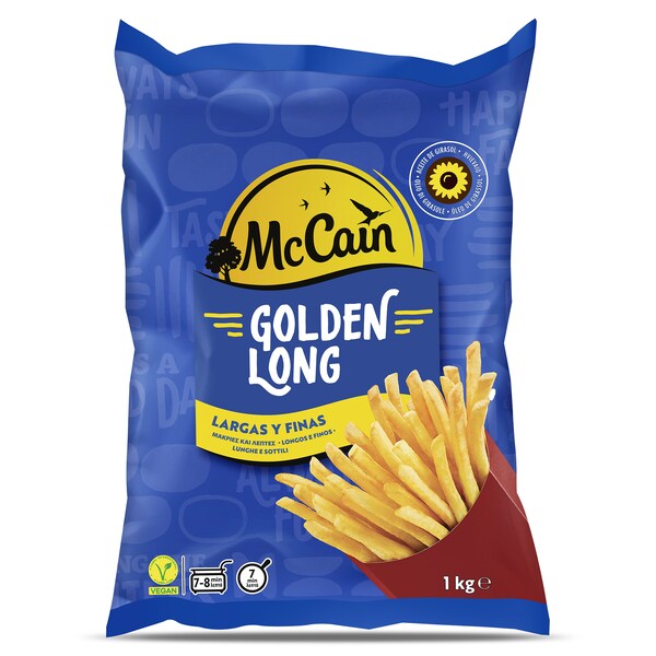 Patatas Fritas Golden Long Mccain Bolsa 1 Kg.