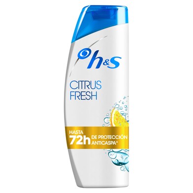 Champú anticaspa citrus fresh cabello graso H&s botella 510 ml-0 Champú anticaspa citrus fresh cabello graso H&s botella 510 ml-0