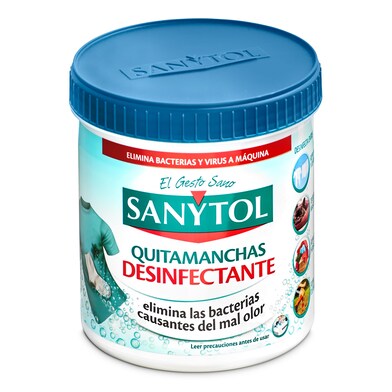 Quitamanchas desinfectante Sanytol bote 450 g-0 Quitamanchas desinfectante Sanytol bote 450 g-0
