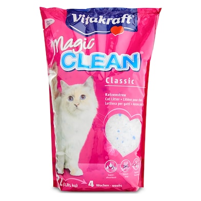 Arena para gatos magic clean Vitakraft bolsa 1.85 Kg-0