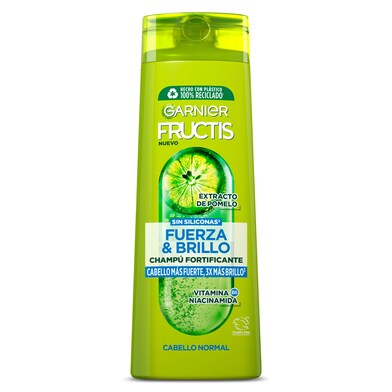 Champú fuerza & brillo cabello normal Fructis botella 380 ml-0